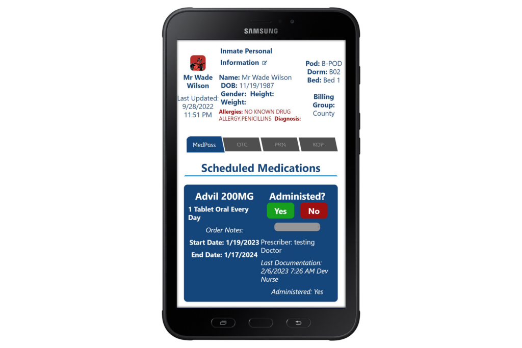 IHS eSuite Medication Pass for Patient